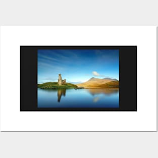 Ardvreck Castle Loch Assynt Scotland Posters and Art